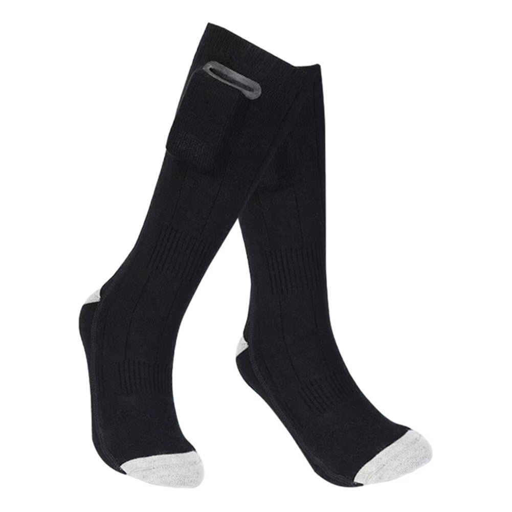 Unisex Thermal Insulated Sock Breathable Warmer Stockings Washable Rechargable for Winter Skiing Cycling