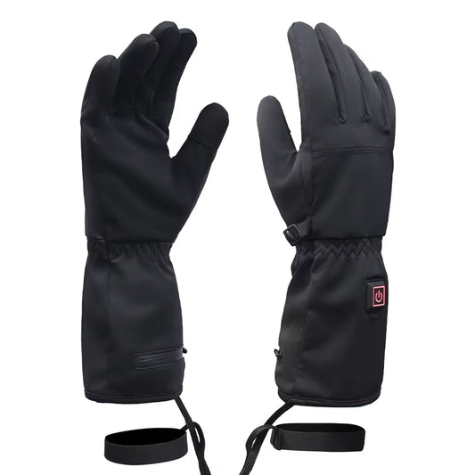 Thin Heated Gloves Rechargeable Ultra Slim Touch Screen Long-Lasting Warm Inner Ski Battery Men Liner Electric Heating Gloves