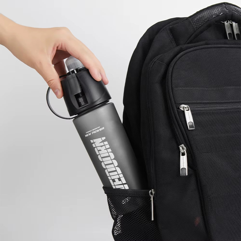 New Sports Water Bottle with Fine Mist Spray Leak-Proof Design Ideal for Cycling Running Gym BPA Free Portable Sports Kettle