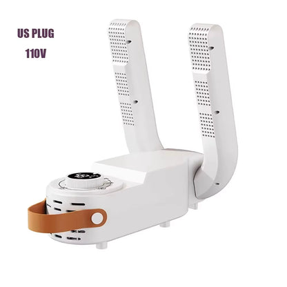 Foldable Shoe Dryer Electric Shoe Warmer Heater Boot Warmer Shoe Intelligent Timer Shoe Dryer Deodorizing Sterilizing Shoe Dryer
