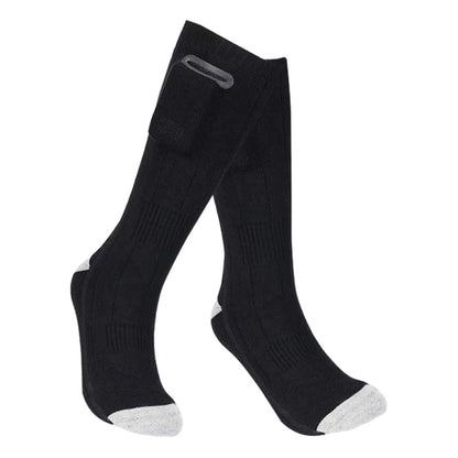Unisex Thermal Insulated Sock Breathable Warmer Stockings Washable Rechargable for Winter Skiing Cycling
