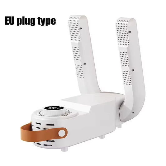 Foldable Shoe Dryer Electric Shoe Warmer Heater Boot Warmer Shoe Intelligent Timer Shoe Dryer Deodorizing Sterilizing Shoe Dryer