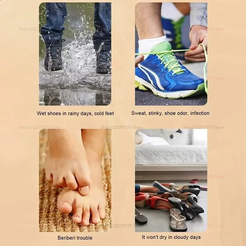 Foldable Shoe Dryer Electric Shoe Warmer Heater Boot Warmer Shoe Intelligent Timer Shoe Dryer Deodorizing Sterilizing Shoe Dryer