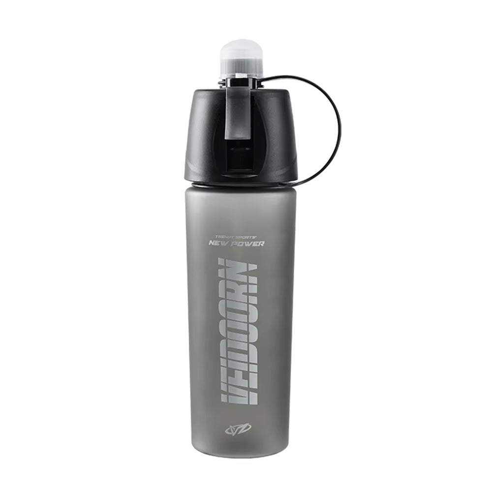 New Sports Water Bottle with Fine Mist Spray Leak-Proof Design Ideal for Cycling Running Gym BPA Free Portable Sports Kettle